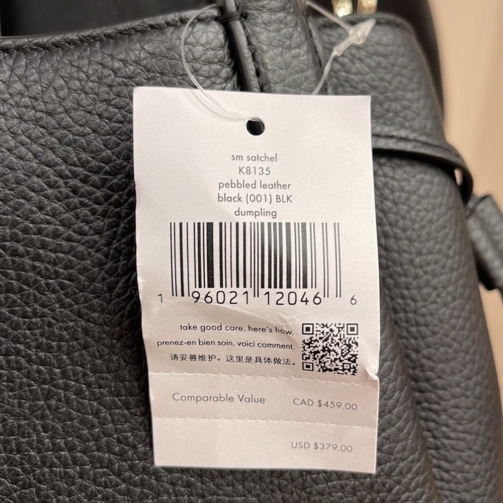 Kate Spade Dumpling Small Satchel
Black - Picture 13 of 16